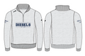 1/4 Zip Jumper - GREY